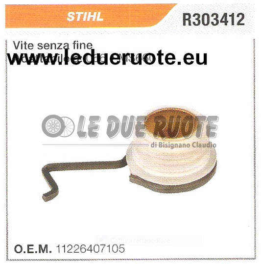 11226407105 VITE SENZA FINE POMPA OLIO MOTOSEGA STIHL 066 MS660 ALTA QUALITÀ