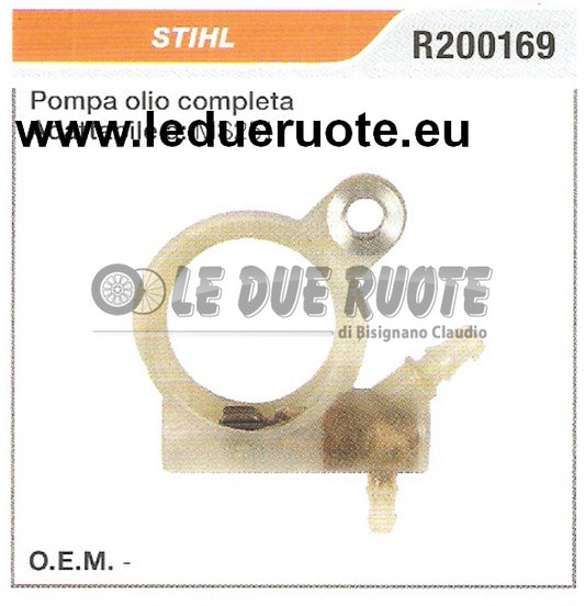R200169 POMPA OLIO COMPLETA MOTOSEGA STIHL MS251 ALTA QUALITÀ