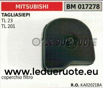KA02021BA COPERCHIO SUPER FILTRO ARIA TAGLIASIEPI TOSASIEPE MITSUBISHI TL 23 201