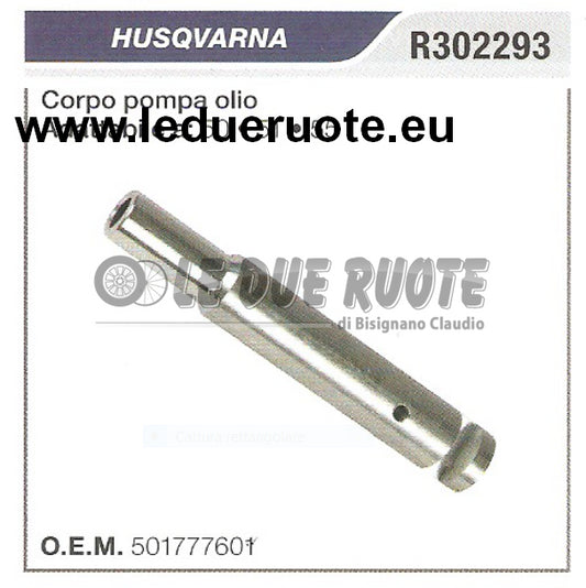 501777601 CORPO POMPA OLIO MOTOSEGA HUSQVARNA 50 51 55 ALTA QUALITÀ