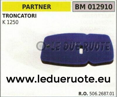 506268701 FILTRO ARIA TRONCATORE TRONCATRICE PARTNER K 1250