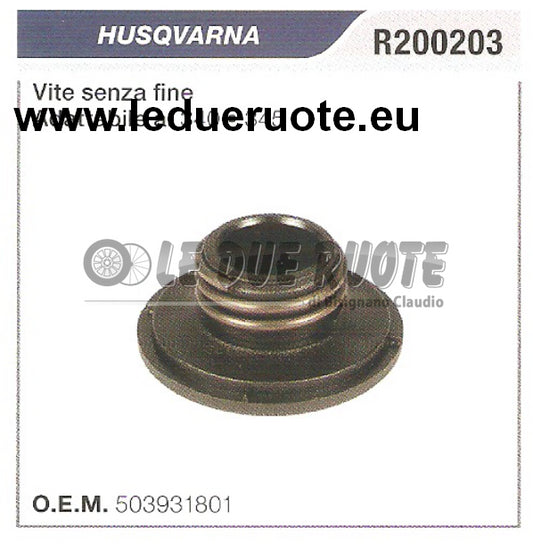 503931801 VITE SENZA FINE POMPA OLIO MOTOSEGA HUSQVARNA 340 345 ALTA QUALITÀ