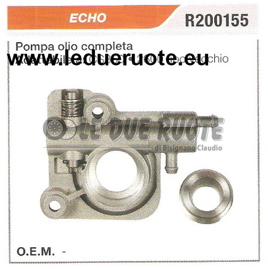 R200155 POMPA OLIO COMPLETA MOTOSEGA ECHO CS350 2600 TIPO VECCHIO ALTA QUALITÀ
