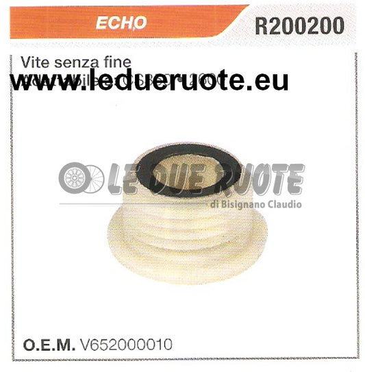 V652000010 VITE SENZA FINE POMPA OLIO MOTOSEGA ECHO CS350 2600 ALTA QUALITÀ
