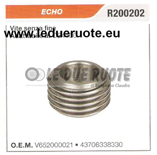 V652000021 VITE SENZA FINE POMPA OLIO MOTOSEGA ECHO CS4400 ALTA QUALITÀ