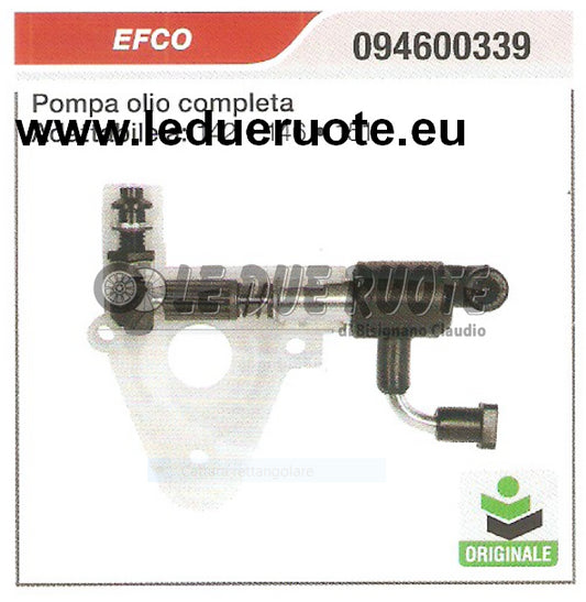 094600339 POMPA OLIO COMPLETA MOTOSEGA EFCO 142 146 151 ORIGINALE ALTA QUALITÀ