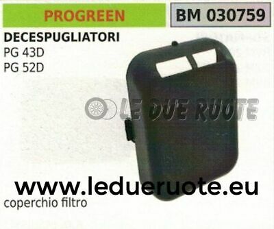 COPERCHIO supporto FILTRO ARIA DECESPUGLIATORE PROGREEN GREENCUT PG 43D 52D