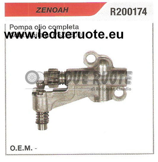 R200174  POMPA OLIO COMPLETA MOTOSEGA ZENOAH PSZ2600 ALTA QUALITÀ