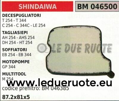 FILTRO ARIA DECESPUGLIATORE SHINDAIWA T254 T344 C254 C 344C LE 254 87.2x81x5