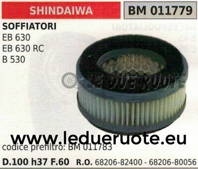 6820682400 FILTRO ARIA completo SOFFIATORE SHINDAIWA EB 630 630RC B530 100x37x60