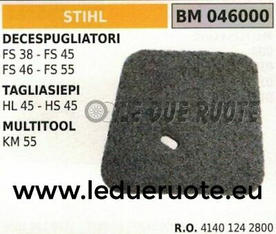 41401242800 FILTRO ARIA MULTITOOL potatore tagliasiepe decespugliator STIHL KM55