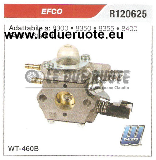 R120625 CARBURATORE A MEMBRANA WT - 460B EFCO 8300 8350 8355 8400 WALBRO