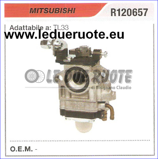 R120657 CARBURATORE A MEMBRANA MITSUBISHI TL33