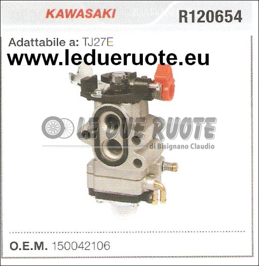 150042106 CARBURATORE A MEMBRANA KAWASAKI TJ27E