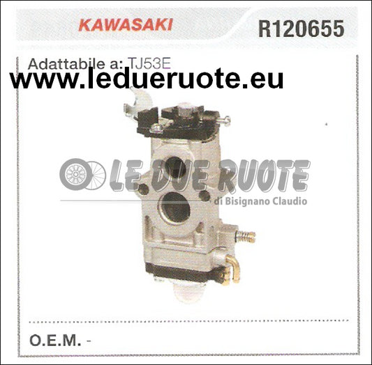 R120655 CARBURATORE A MEMBRANA DECESPUGLIATORE KAWASAKI TJ53E