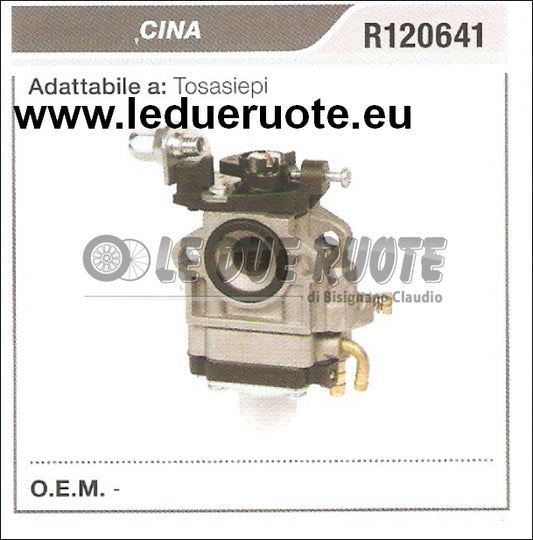 R120641 CARBURATORE A MEMBRANA CINESE TOSASIEPI