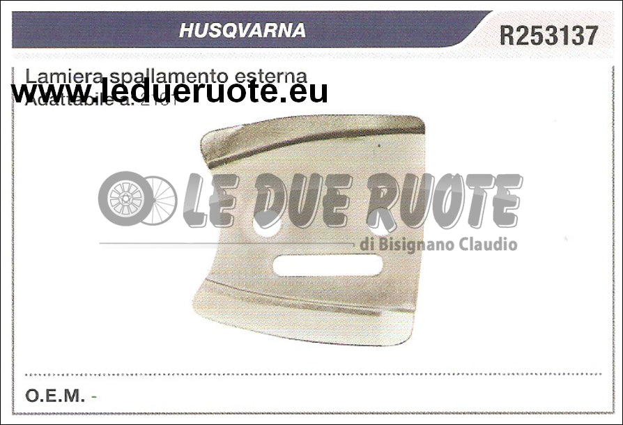R253137 LAMIERA CATENA ESTERNA HUSQVARNA 2101