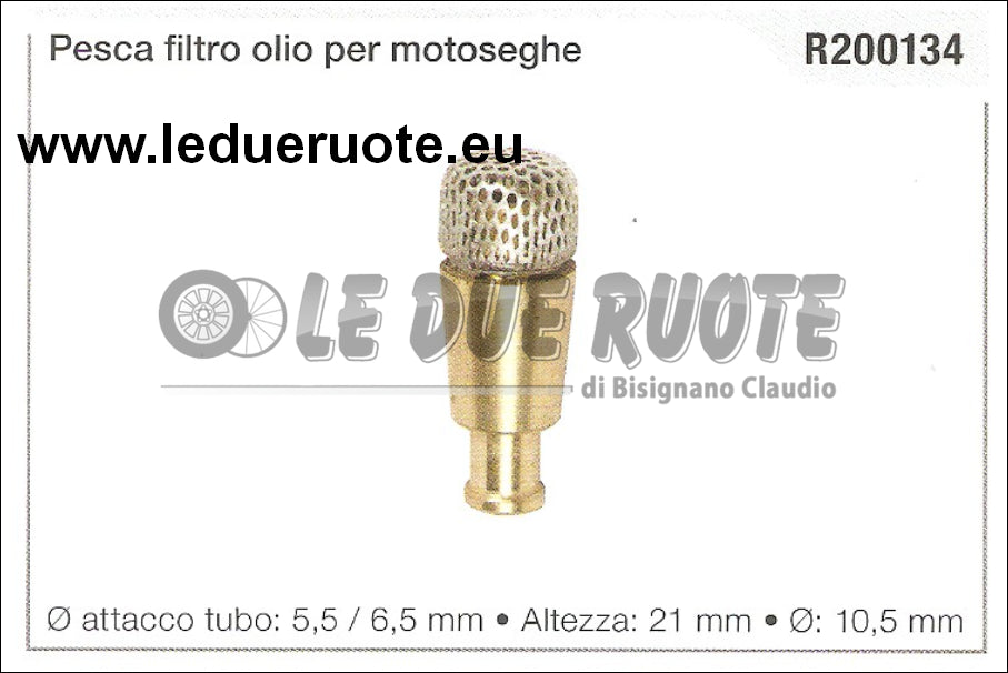 R200134 PESCA PESCAGGIO OLIO UNIVERSALE MOTOSEGA Attacco 5.5/6.5