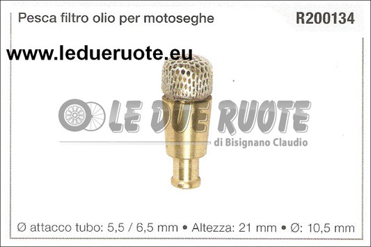 R200134 PESCA PESCAGGIO OLIO UNIVERSALE MOTOSEGA Attacco 5.5/6.5