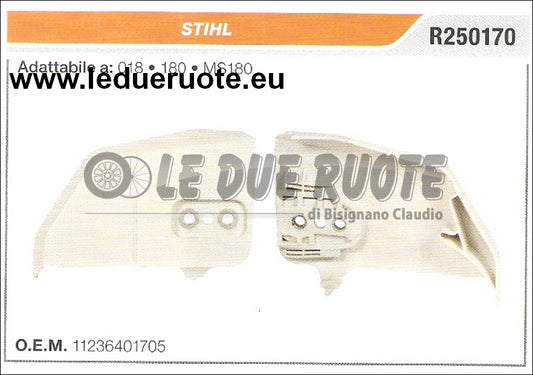 11236401705 CARTER COPRICATENA MOTOSEGA STIHL 018 180 MS180
