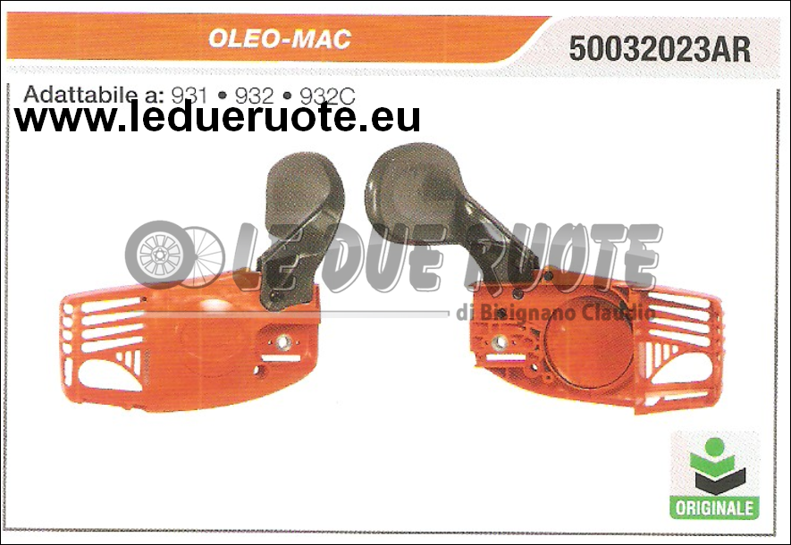 50032023AR CARTER COPRICATENA MOTOSEGA OLEO MAC 931 932 932C ORIGINALE