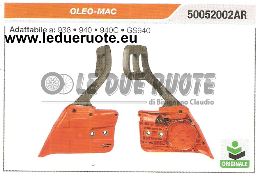 50052002AR CARTER COPRICATENA MOTOSEGA OLEO MAC 936 940 940C GS940 ORIGINALE