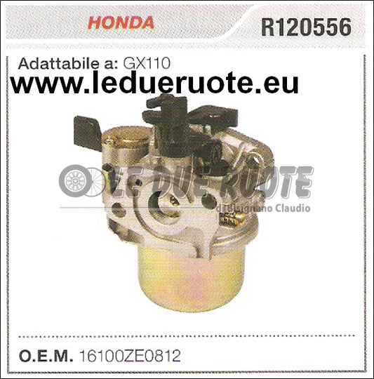 16100ZE0812 CARBURATORE A VASCHETTA HONDA GX110