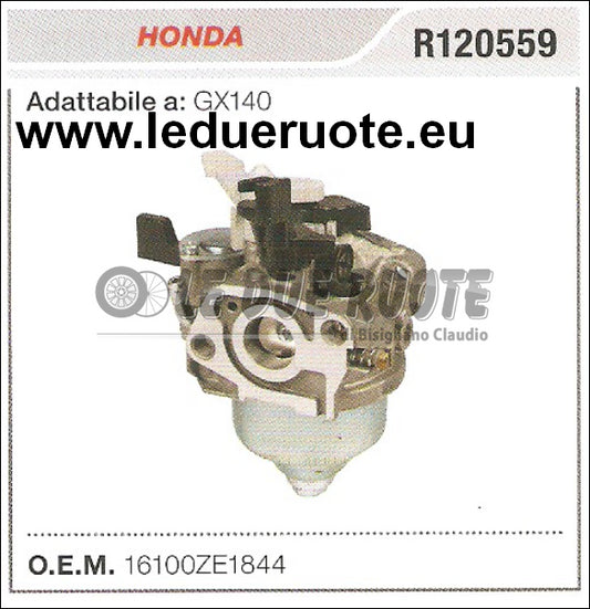 16100ZE1844 CARBURATORE A VASCHETTA HONDA GX140
