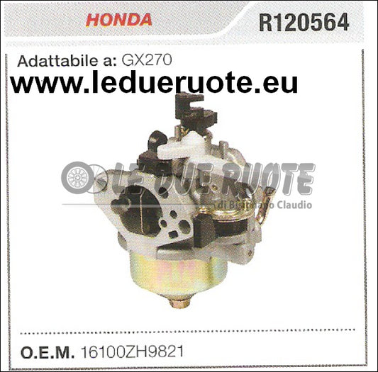 16100ZH9821 CARBURATORE A VASCHETTA HONDA GX270