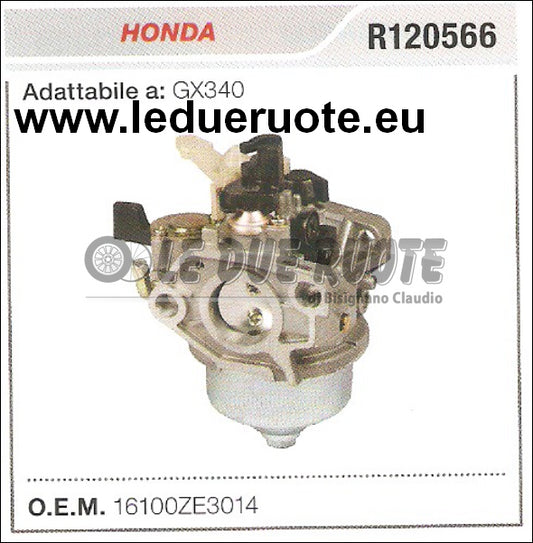 16100ZE3014 CARBURATORE A VASCHETTA HONDA GX340