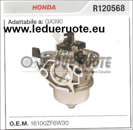 16100ZF6W30 CARBURATORE A VASCHETTA HONDA GX390