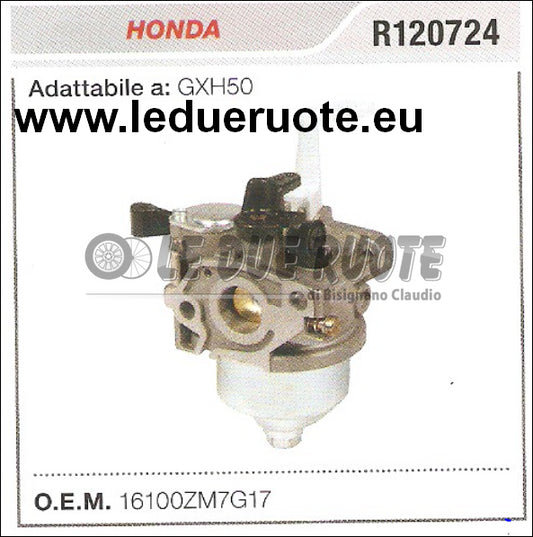 16100ZM7G17 CARBURATORE A VASCHETTA HONDA GXH50