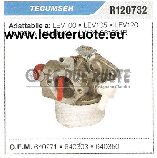 640303 CARBURATORE A VASCHETTA TECUMSEH LV120-361564B