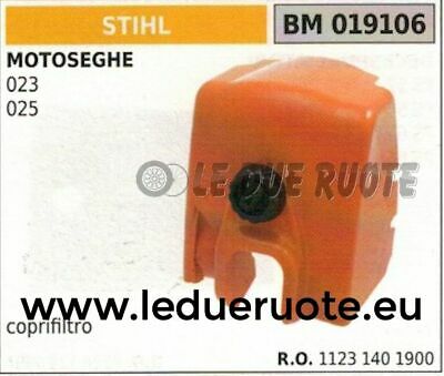 11231401900 COPERCHIO coprifiltro superiore FILTRO ARIA MOTOSEGA STIHL 023 025