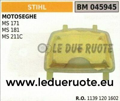 11391201602 FILTRO ARIA COMPLETO MOTOSEGA STIHL MS 171 181 211C