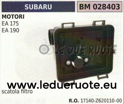 17140Z62011000 CASSA SCATOLA SUPPORTO FILTRO ARIA MOTORE SUBAR EA 175 190