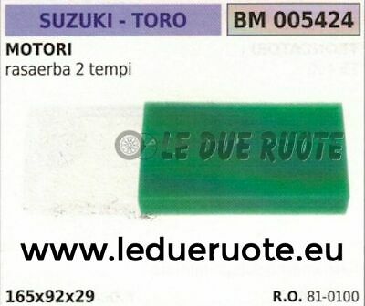 810100 SPUGNA FILTRO ARIA RASAERBA tosaerba MOTORE SUZUKI TORO 165x92x29