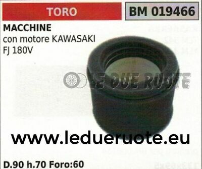FILTRO ARIA COMPLETO MACCHINA TORO MOTORE KAWASAKI FJ 180V 90x70x60