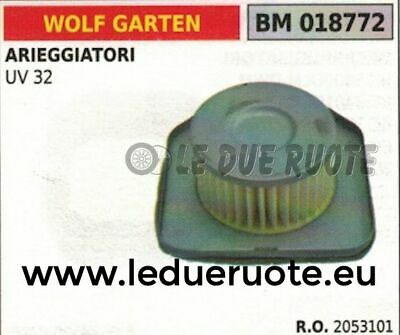 2053101 FILTRO ARIA elemento filtrante ARIEGGIATORE WOLF GARTEN UV 32