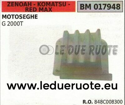 848C008300 FILTRO ARIA elemento filtrant MOTOSEGA ZENOAH KOMATSU RED MAX G 2000T