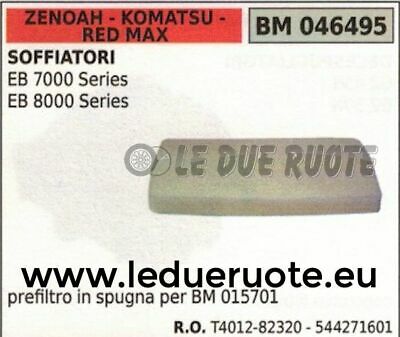 544271601 SPUGNA FILTRO ARIA SOFFIATORE ZENOAH KOMATSU RED MAX EB 7000 SERIES