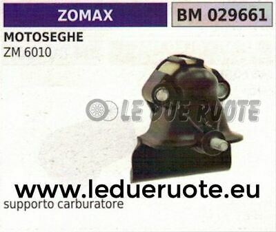 SUPPORTO SCATOLA CASSA FILTRO ARIA CARBURATORE MOTOSEGA ZOMAX ZM 6010