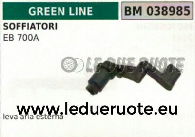 LEVA levetta ESTERNA FILTRO ARIA SOFFIATORE GREENLINE GREENCUT EB 700A