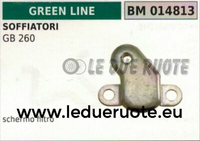 SCHERMO in metallo FILTRO ARIA SOFFIATORE GREENLINE GREENCUT GB 260