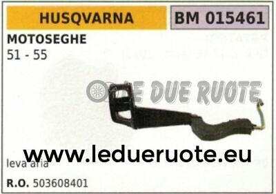 503608401 ASTA leva levetta FILTRO ARIA MOTOSEGA HUSQVARNA 51 55