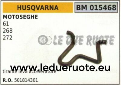 501814301 ASTA leva levetta ACCELERATORE GAS MOTOSEGA HUSQVARNA 61 268 272