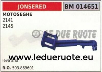 5003869601 ASTA leva levetta FILTRO ARIA MOTOSEGA JONSERED 2141 2145