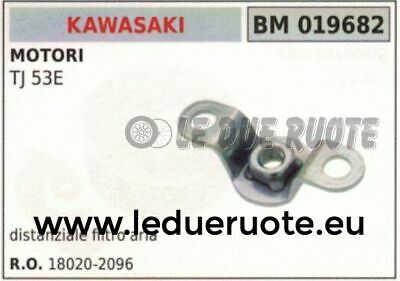 180202096 DISTANZIALE in metallo FILTRO ARIA MOTORE KAWASAKI TJ 53E