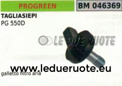 GALLETTO VITE COPERCHIO FILTRO ARIA TAGLIASIEPI TOSASIEPE PROGREEN PG 550D
