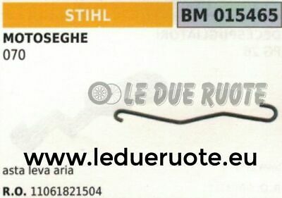 11061821594 ASTINA ASTA LEVA LEVETTA APERTURA CHIUSURA ARIA MOTOSEGA STIHL 070
